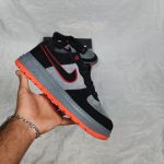 کتانی نایک ـ مشکی زیر قرمز - Image 3