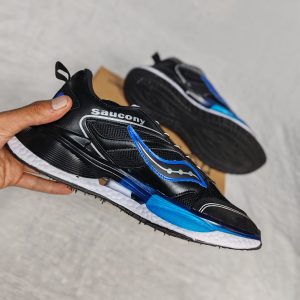 کتانی saucony اورجینال – رنگ مشکی آبی