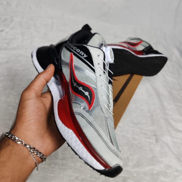 کتانی saucony اورجینال – رنگ سفید قرمز