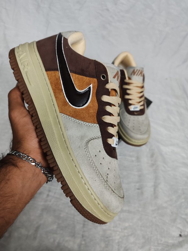 کتانی نایک ایر فورس [Nike Air Force 1 low] اورجینال – رنگ کرم