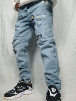 شلوار جین ZARA مردانه، مدل مام فیت کد103 - Image 3