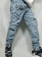 شلوار جین ZARA مردانه، مدل مام فیت کد103 - Image 2