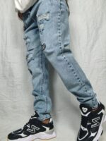 شلوار جین ZARA مردانه، مدل مام فیت کد103 - Image 4