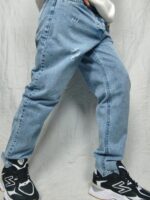 شلوار جین مردانه آبی ZARA، مدل بگ - کد104 - Image 2