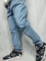 شلوار جین مردانه آبی ZARA، مدل بگ - کد104 - Image 4