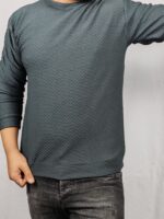 بلوز یقه گرد آستین بلند - Image 2