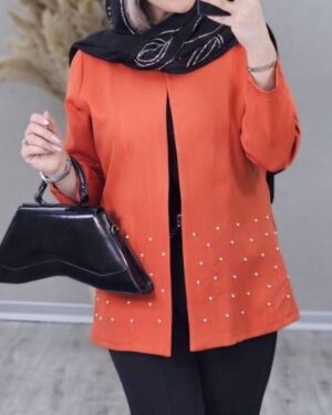 کت مازاراتی مرواریدی