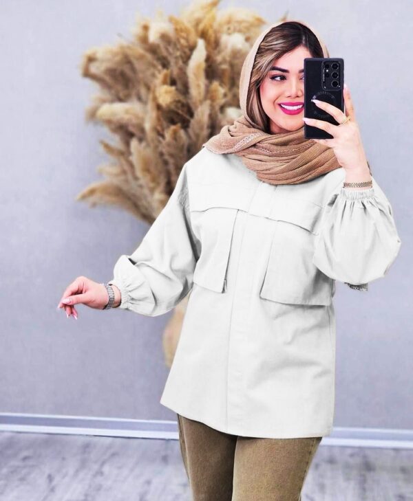 مانتو جیب پاکتی