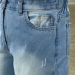 شلوار جین بوت کات آبی یخی - Image 2