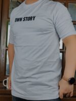 تیشرت یقه گرد آستین کش