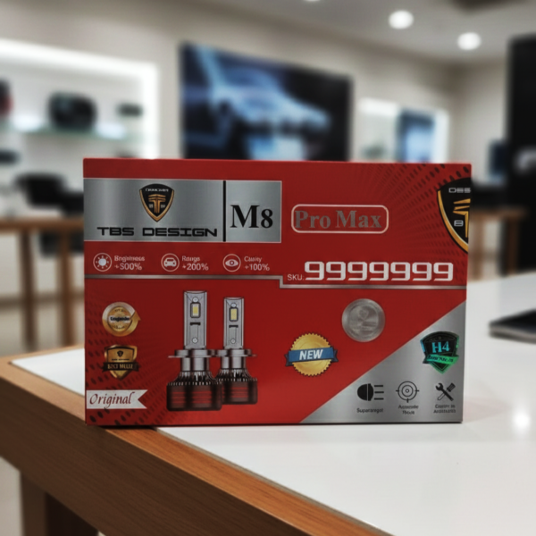 هدلایت توبیز m8 pro max پایه H4 (اورجینال) - Image 1